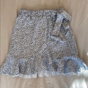 Speckled dot skirt